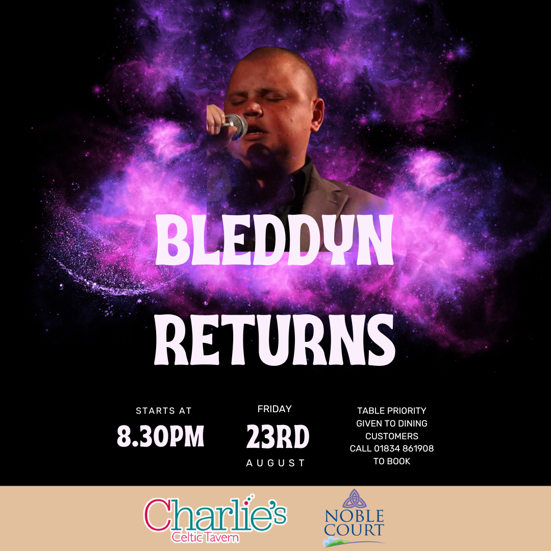 Bleddyn Returns to Noble Court 23rd August 2024