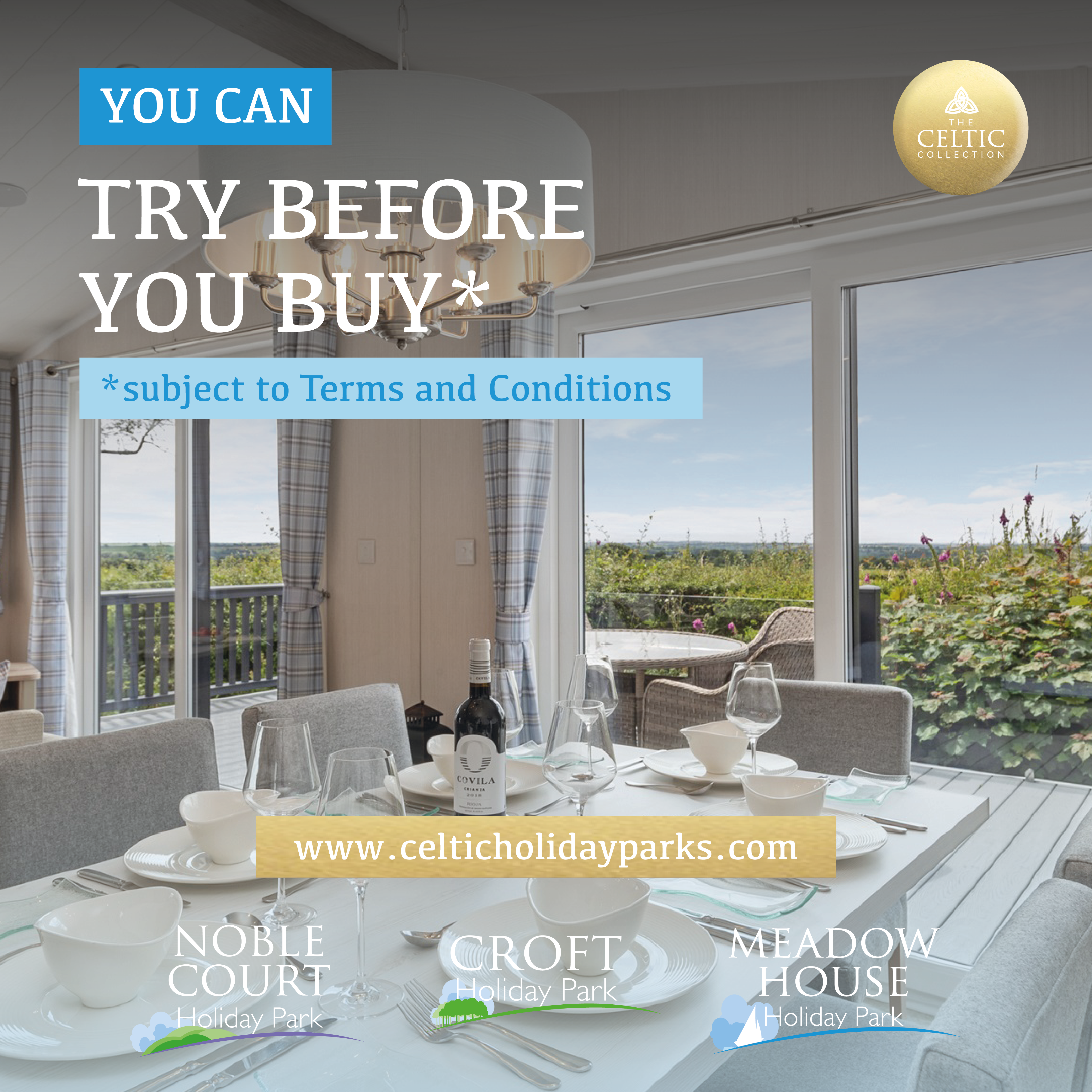 Try Before You Buy at Celtic Holiday Parks